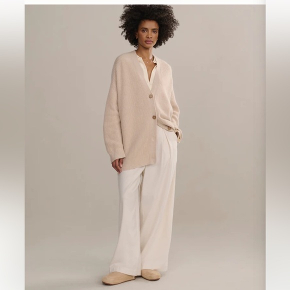 Jenni Kayne Cashmere Cocoon Cardigan, EUC, M - Picture 10 of 11